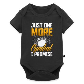 Drums Drummer Gift - Body à manches courtes Premium Bébé - noir - Devant
