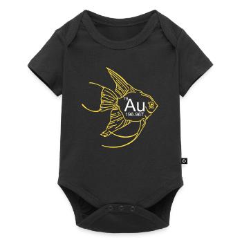 Goldfish Au Periodic Table Carp Japan Aquarium - Baby Premium short-sleeve bodysuit - black - Front