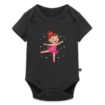 Ballet - Body à manches courtes Premium Bébé - noir - Devant