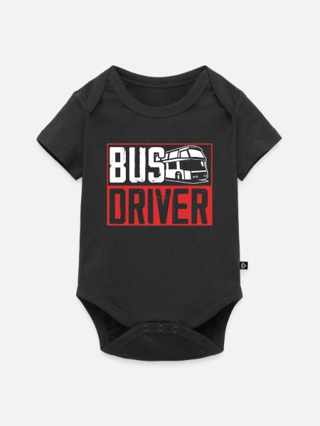 Busfahrer Busfahren Reisebus - Baby Premium Kurzarmbody - Schwarz