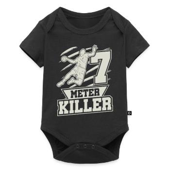 Handball Team, Club, Trainer, Coach, Spieler - Baby Premium Kurzarmbody - Schwarz - Vorne