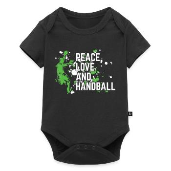 Handball Team, Club, Coach, Coach, Player - Baby Premium short-sleeve bodysuit - black - Front