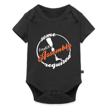 Some Freakin' Assembly Required Funny Prosthesis - Baby Premium short-sleeve bodysuit - black - Front