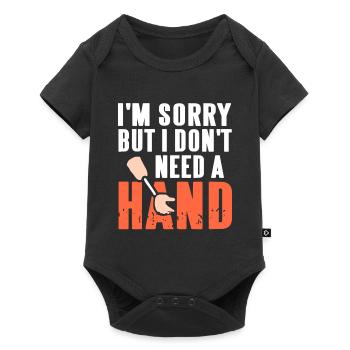 I'm Sorry But I Don't Need A Hand Funny Prosthesis - Baby Premium short-sleeve bodysuit - black - Front