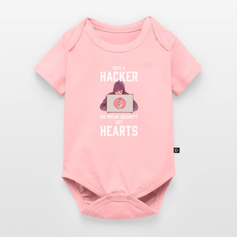Hacker Programmer Developer Computer Science Baby Premium short-sleeve bodysuit