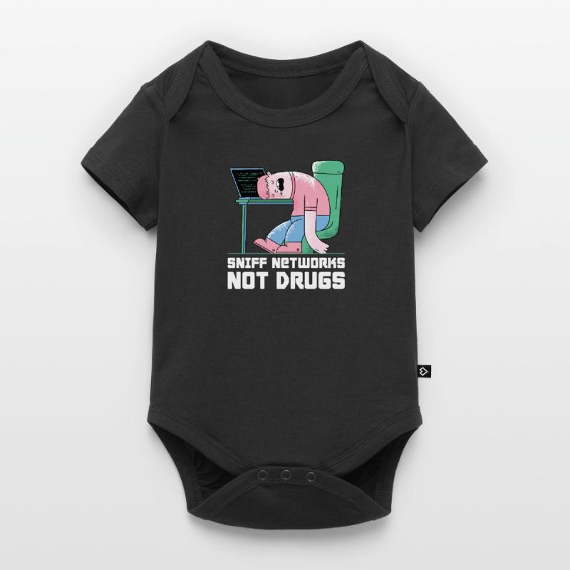 Hacker Programmer Developer Computer Science Baby Premium short-sleeve bodysuit