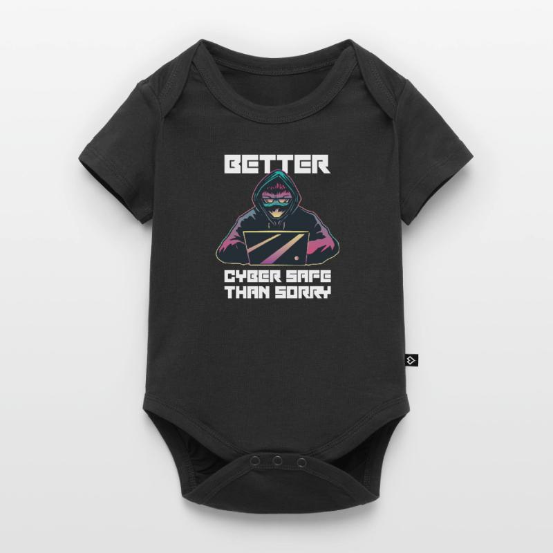Hacker Programmer Developer Computer Science Baby Premium short-sleeve bodysuit