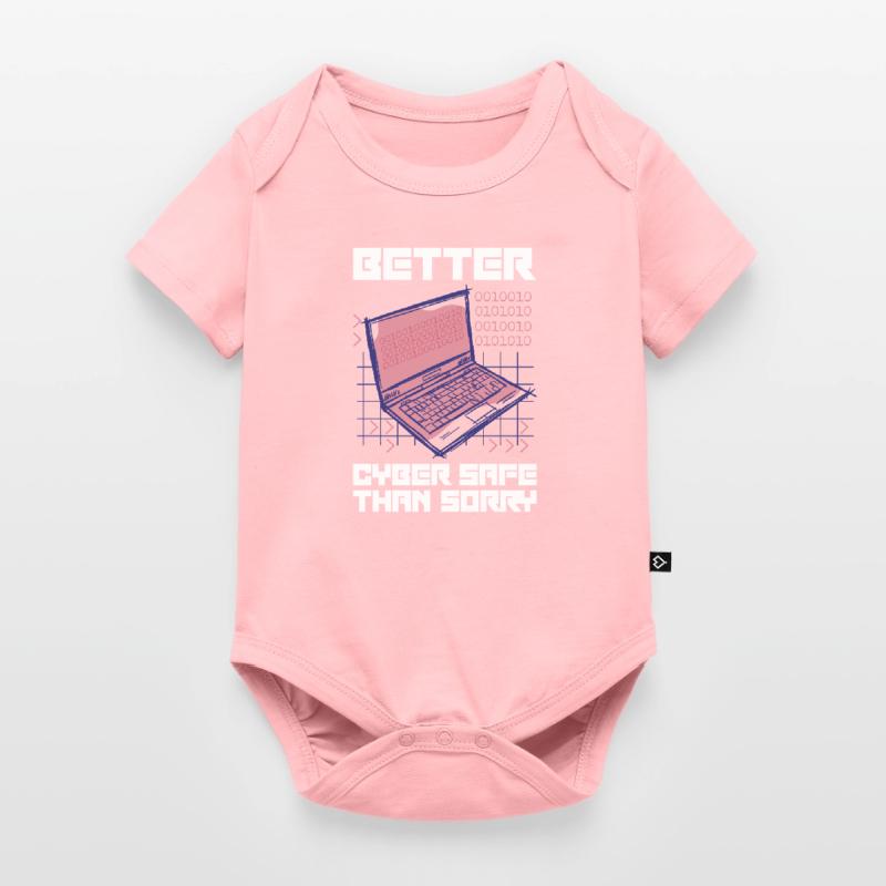 Hacker Programmer Developer Computer Science Baby Premium short-sleeve bodysuit