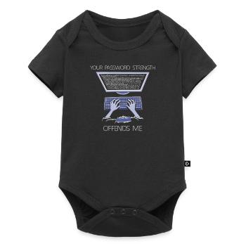 Hacker Programmeur Développeur Informatique - Body à manches courtes Premium Bébé - noir - Devant