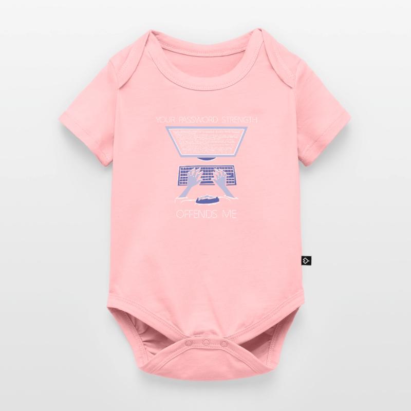 Hacker Programmer Developer Computer Science Baby Premium short-sleeve bodysuit