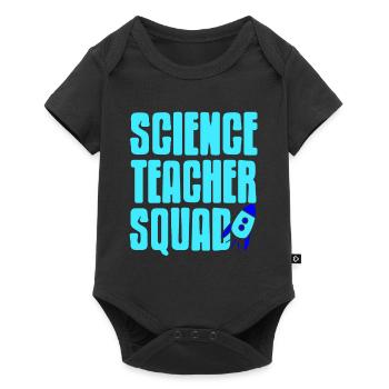Science Teacher Squad Retro Teacher Designs - Baby Premium short-sleeve bodysuit - black - Front
