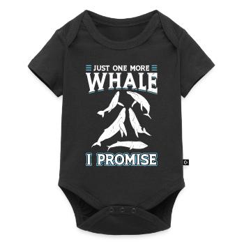 Juste une baleine de plus je promets - Observation des baleines - Body à manches courtes Premium Bébé - noir - Devant