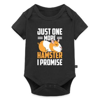 Nur Noch Ein Hamster Versprochen Haustier Besitzer - Baby Premium Kurzarmbody - Schwarz - Vorne