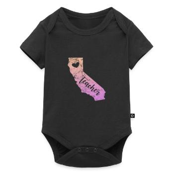 California USA Holidays America Cadeau - Body à manches courtes Premium Bébé - noir - Devant