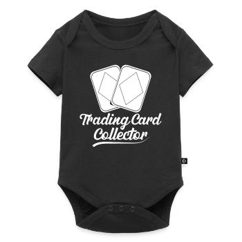 Trading Card Collector Building Decks TCG - Baby Premium short-sleeve bodysuit - black - Front