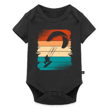 Kitesurfer Kitesurf Kitesurf - Body à manches courtes Premium Bébé - noir - Devant