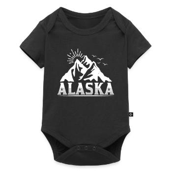Alaska Randonneurs Randonnée Randonnée Nature - Body à manches courtes Premium Bébé - noir - Devant