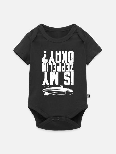 Zeppelin - Baby Premium Kurzarmbody - Schwarz