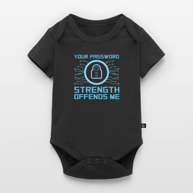 Hacker Programmer Developer Computer Science Baby Premium short-sleeve bodysuit