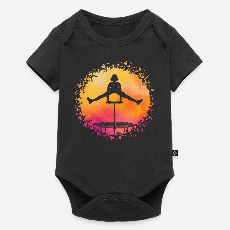 Trampoline - Body à manches courtes Premium Bébé - noir