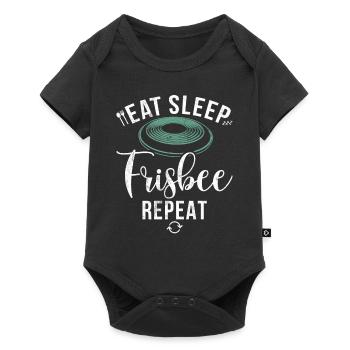 Ultimate Frisbee & Disc Golf Frisbee Design - Body à manches courtes Premium Bébé - noir - Devant