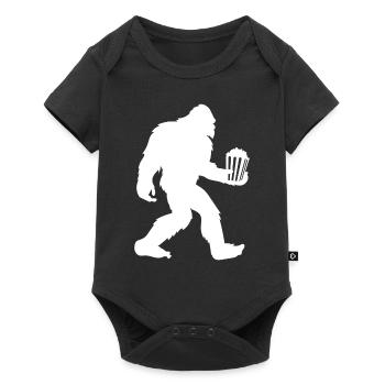 Popcorn - Baby Premium Kurzarmbody - Schwarz - Vorne