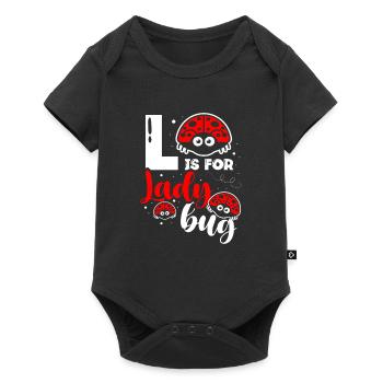 L peut faire référence à: - Body à manches courtes Premium Bébé - noir - Devant