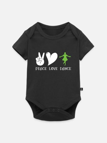 Irish Dance - Baby Premium short-sleeve bodysuit - black