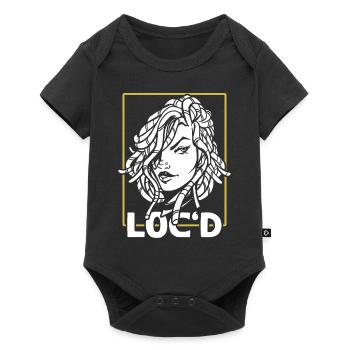 It's The Locs For Me - Afro Hair Black American - Baby Premium short-sleeve bodysuit - black - Front