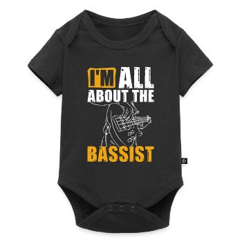 Basse Guitare Je suis tout au sujet Guitariste Bassiste - Body à manches courtes Premium Bébé - noir - Devant