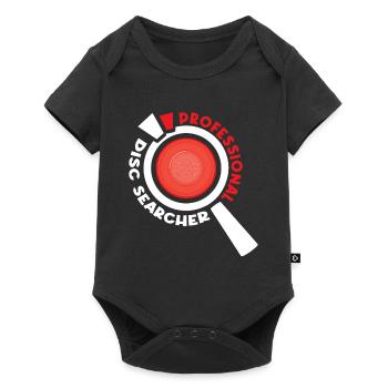 Professional Disc Searcher - Baby Premium short-sleeve bodysuit - black - Front