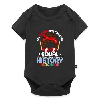 Become History Teachers Education Professor - Baby Premium short-sleeve bodysuit - black - Front