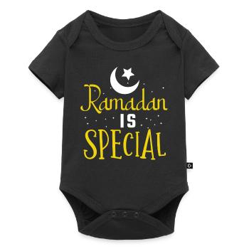 Ramadan, Rabian, Muslim, Islamic - Baby Premium short-sleeve bodysuit - black - Front
