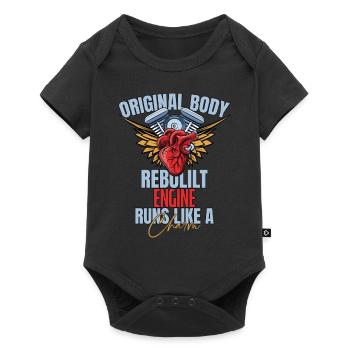 Surgery Recovery Operation Like A Charm - Baby Premium short-sleeve bodysuit - black - Front