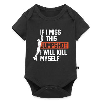 Si je rate cette combinaison, j’apporte - Body à manches courtes Premium Bébé - noir - Devant