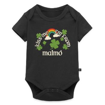 Kiss Me - Saint-Patrick Malmö - Body à manches courtes Premium Bébé - noir - Devant