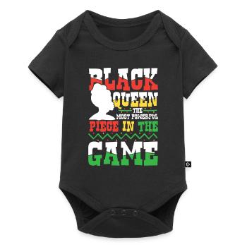 Black Histroy Month Stolz Afro Americkaner für - Baby Premium Kurzarmbody - Schwarz - Vorne