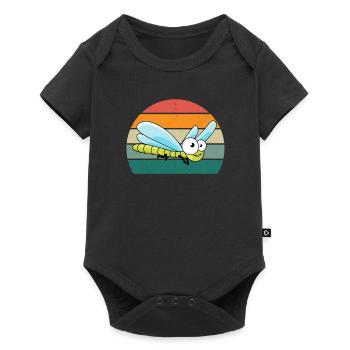 Insect crawling flies wings ants insects - Baby Premium short-sleeve bodysuit - black - Front
