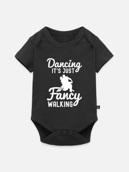 Ballsaal - Baby Premium Kurzarmbody - Schwarz