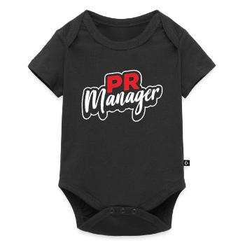 Pr Manager Profession Relations Publiques - Body à manches courtes Premium Bébé - noir - Devant