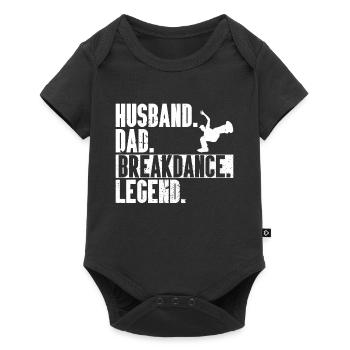 Break Dancing - Baby Premium short-sleeve bodysuit - black - Front