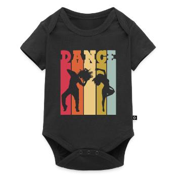 Break Dancing - Baby Premium short-sleeve bodysuit - black - Front