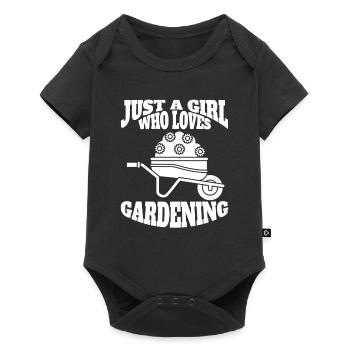 Jardinier Hobby Jardinier Cadeau Verger Jardin - Body à manches courtes Premium Bébé - noir - Devant