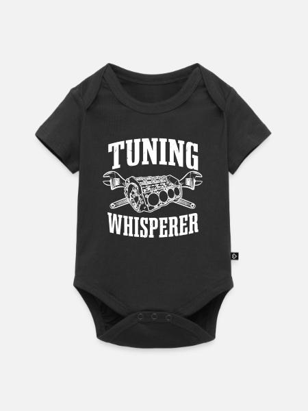 Tuning Flüsterer - Baby Premium Kurzarmbody - Schwarz