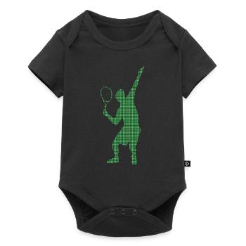 Tennis - Body à manches courtes Premium Bébé - noir - Devant