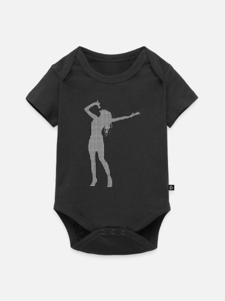 Singen - Baby Premium Kurzarmbody - Schwarz