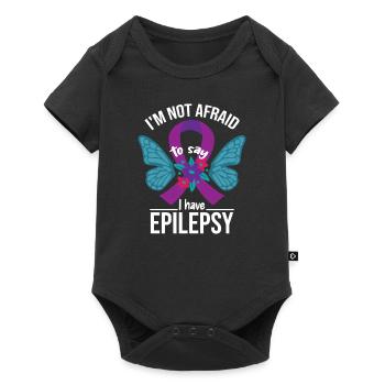 I Have Epilepsy - Baby Premium short-sleeve bodysuit - black - Front