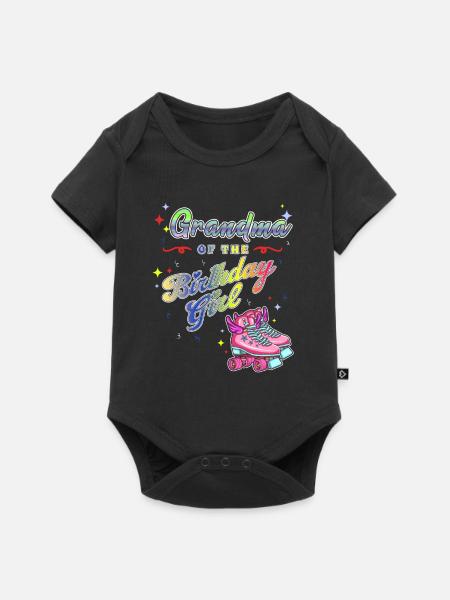 Inline Skater - Baby Premium Kurzarmbody - Schwarz