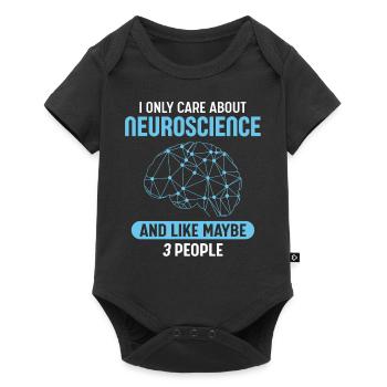 Neuroscience - Baby Premium short-sleeve bodysuit - black - Front