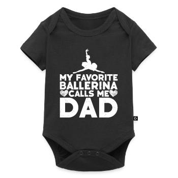 Ballet - Baby Premium short-sleeve bodysuit - black - Front